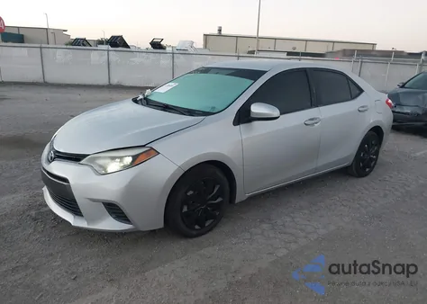 2016 Toyota Corolla Le from USA, damaged, VIN 2T1BURHE1GC508656